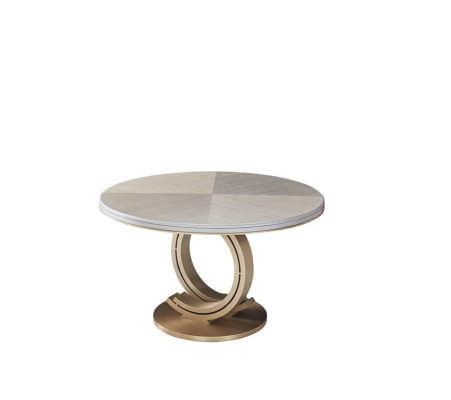 Mesa redonda Comedor Mesa de comedor Estilo italiano Muebles Mesa de comedor Redonda