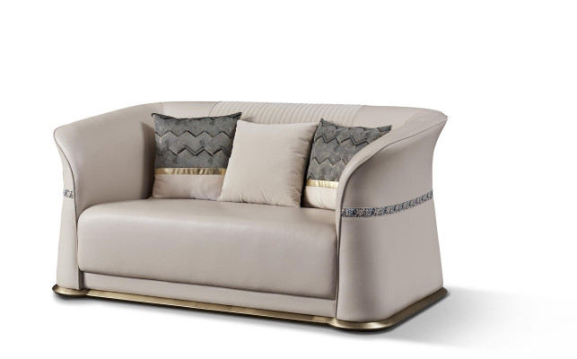 Diseño Relajante Sofás Club Lounge Sofá Textil Tapizado Sofá Tela Sofás
