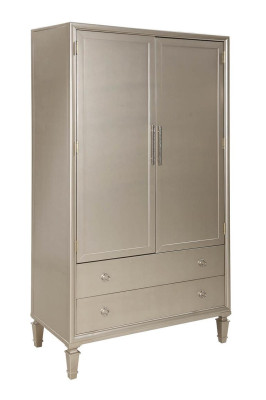 Armario del dormitorio. Diseño de muebles. Armario de madera italiano.