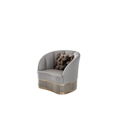 Sillones de lujo para sala de estar, sillas tapizadas de hotel, diseñador moderno de una plaza.