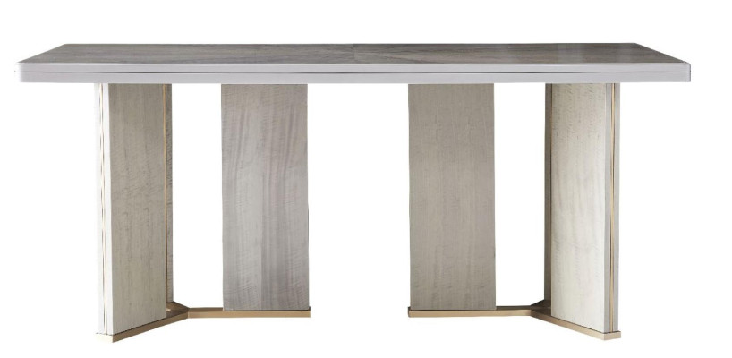 Muebles de lujo Mesa de comedor Mesa Sala de estar Mármol Madera Diseño