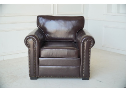 Diseño de sillón de cuero de lujo, sofá de televisión individual, sofá relax, salón acolchado nuevo.