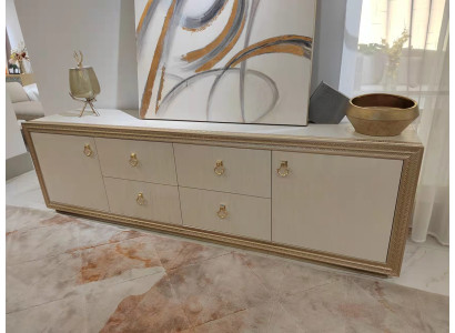Aparador de salón Mueble de TV Muebles Armarios Estantería Aparador rtv Cómoda Mueble bajo