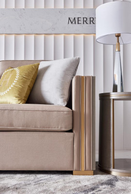 Muebles de salón de diseño Sillón individual Sofá tapizado Sofá