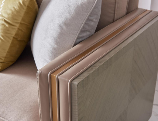 Muebles de salón de diseño Sillón individual Sofá tapizado Sofá