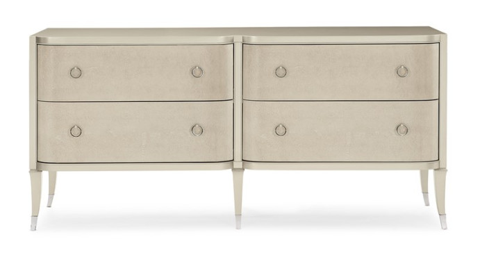 Cómoda moderna de lujo design italiano Muebles tapizados de madera Consola Sideboard Low