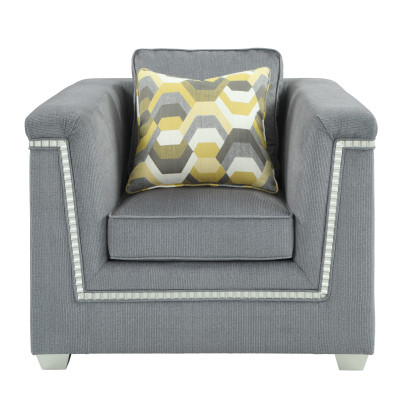 Muebles de diseño de lujo Sillas modernas Sillones de diseño moderno Tejido Sala de estar