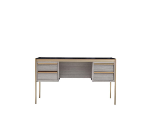 Diseño de escritorio de lujo, estilo de muebles de oficina, escritorios, mesa italiana.
