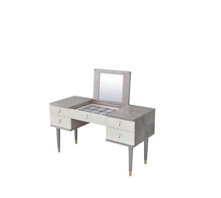 Mesa de maquillaje de lujo Diseño de mesas Cosméticos Espejo de tocador Consola