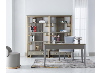 Mesa de lujo noble. Muebles de decoración de oficina de alta calidad. Escritorios de mobiliario.
