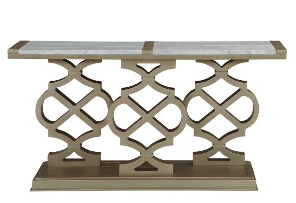 Mesa de consola de diseño de madera. Mesa de la consola. Consolas de lujo.