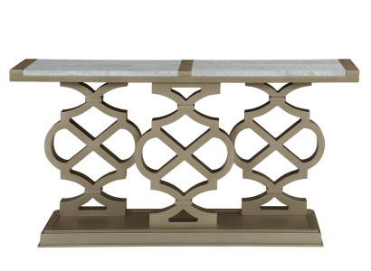 Mesa de consola de diseño de madera. Mesa de la consola. Consolas de lujo.