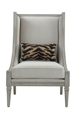 Salón de lujo Sillón tapizado Sillas Sala de estar Diseño moderno