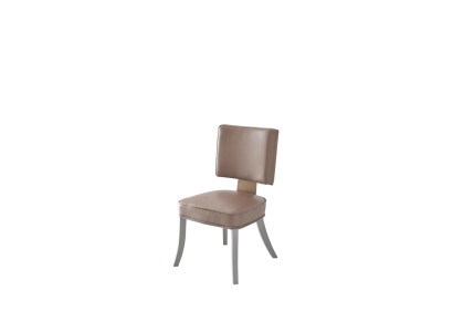 Silla de comedor de madera Asiento Mobiliario italiano Silla con respaldo Sillas Tapizadas