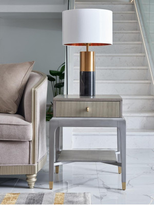 Mesita de noche Mesa de centro Cómoda de dormitorio Mesas Consolas Diseño