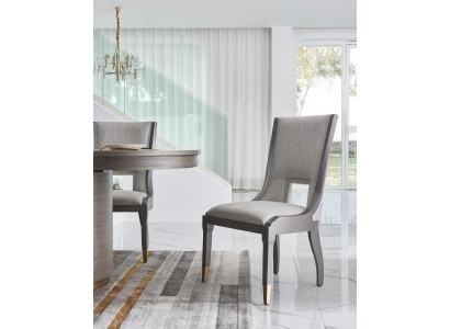 Silla de diseño de lujo, muebles de lujo, silla de alta calidad, sillas de respaldo de hotel