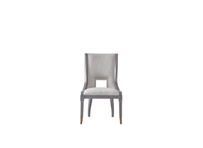 Silla de diseño de lujo de madera real estilo italiano muebles de una plaza sillón