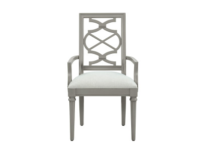 Silla de diseño de lujo con reposabrazos Textil real Mueble unipersonal Madera