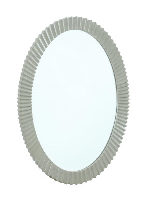 Espejo oval, espejo de baño, espejo colgante para baño, espejo de pared.