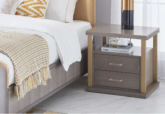 Diseño 1x Mesa auxiliar de noche Nuevos muebles de consola de madera Mesa