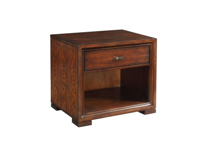 Mesita de noche 1x Mesas de noche Consola Mesa Consolas Armario Dormitorio Cómoda