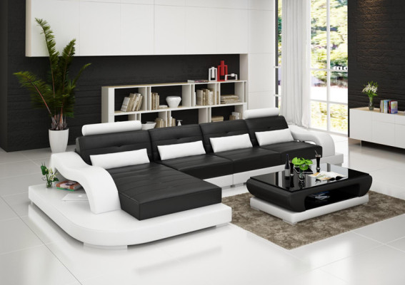 Descubra comodidad y estilo en un sofá esquinero en forma de L fabricado con materiales de alta calidad.