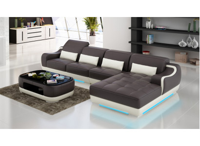 Descubre nuestro encantador nuevo sofá esquinero en forma de L para un ambiente de vida con estilo.