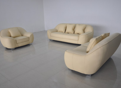 Sofá rinconera XXL Conjunto de sala de estar Diseño moderno 3+2+1 F3013