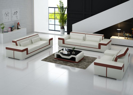 Conjunto de sofás Sofá Tapizados Sofá 3+1+1 Juego Completo Conjunto de 3 piezas.