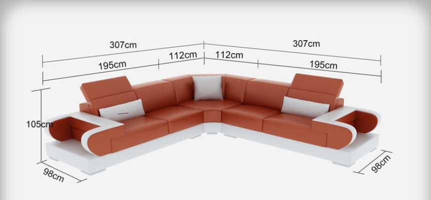 Descubra el lujo y la comodidad con nuestro exclusivo diseñador en forma de L.