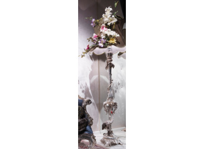 Lámpara de pie de lujo de madera real Lámpara de pie Lámpara Lámparas Pájaros.