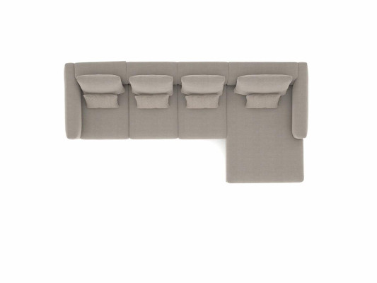 Sofá esquinero para sala de estar, L-shaped, mobiliario tapizado, nuevo.