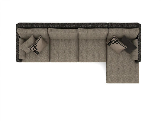 Muebles tapizados de lujo, sofá de esquina en forma de L, nuevo sofá de esquina para la sala de estar.