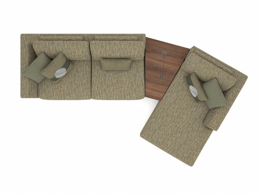 Lujo Sofá Couch Relax Forma L Sala de estar Muebles tapizados Conjunto Esquina Nuevo