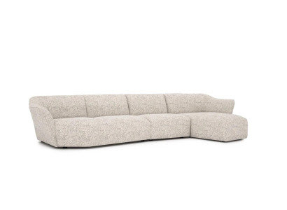 Sofá esquinero moderno en forma de L blanco Muebles tapizados Sala de estar Nuevo mobiliario