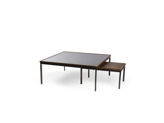 Diseño de madera Mesa de centro Mesa de café lujosa de sala de estar 2x Nuevos muebles