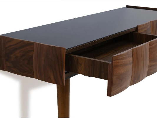 Mesa de consola con espejo Juego de muebles de lujo para sala de estar moderna.