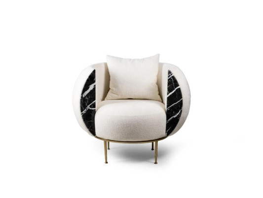 Diseño de sala de estar Sillón Lujo Sofá Nuevo Tapizado Moderno Textil Muebles tapizados nuevos