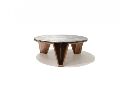 Mesa de centro de diseño de madera de lujo para sala de estar Mesa de café Moderna Decoración
