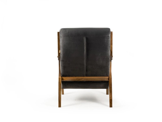 Sillón de sala de estar Muebles de lujo Sillón de diseño Mobiliario tapizado moderno Asiento