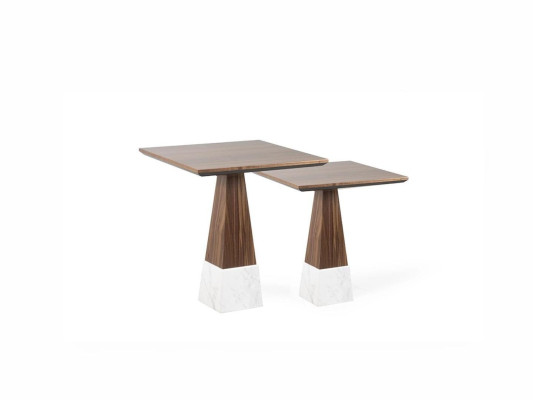 2x Mesa auxiliar Juego completo de mesas de sala de estar Diseño mesa de café Nueva