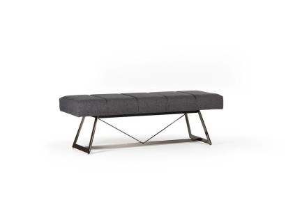 Banco de diseño Banco tapizado moderno Taburete Muebles de asiento Bancos de asiento Tejido Nuevo Muebles