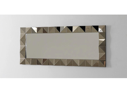 Espejo de lujo gris Diseño moderno Espejo de pared Muebles Sala de estar Nuevo Mobiliario