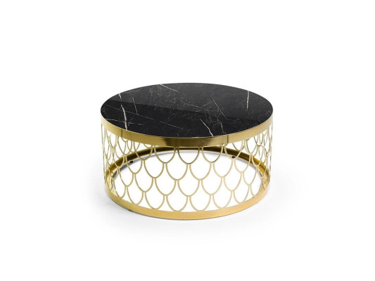 Mesa de centro de lujo para la sala de estar, mesa de café moderna para el hogar.