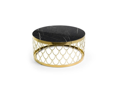 Mesa de centro de lujo para la sala de estar, mesa de café moderna para el hogar.