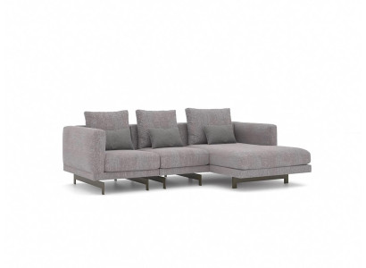 Sofá esquinero en forma de L, conjunto de esquina de diseñador, sofá de sala de estar, sofá tapizado, muebles nuevos.