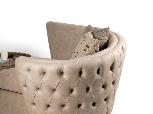 Diseño moderno Chaiselongue Relaxliege Sofá de salón Sofá de estar en casa Sofá