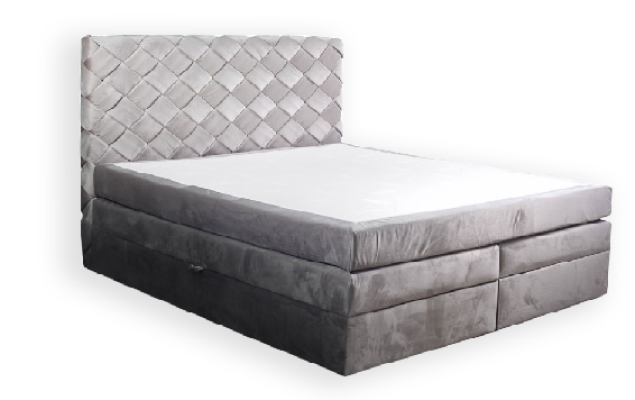 Cama boxspring cama de cuero 180x200cm cama doble de hotel camas de lujo modernas nuevas.