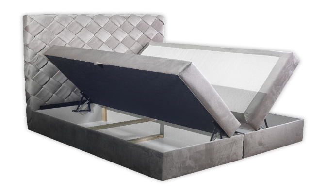 Cama boxspring cama de cuero 180x200cm cama doble de hotel camas de lujo modernas nuevas.