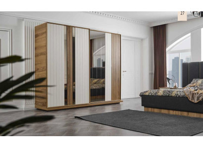 Armario con puertas correderas Armario de lujo Dormitorio Armarios Muebles Madera